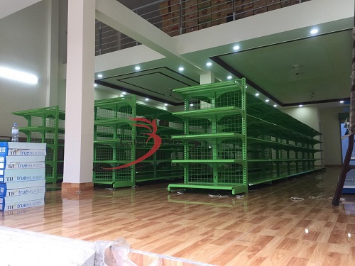 Cung Cấp Kệ Siêu Thị Lưng Lưới